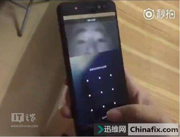 小心了！三星Note8人脸识别解锁运用镜子就可破！
