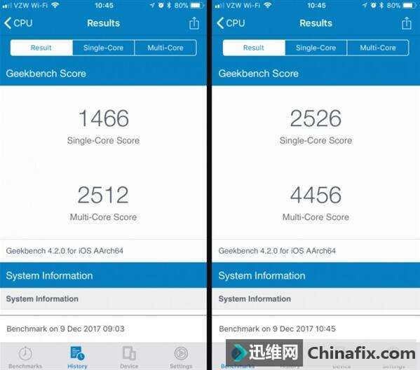 iPhone 6/6S更换电池能提升性能，还有这种操作？
