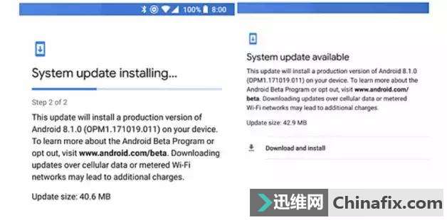 小心被坑：升级Android 8.1需谨慎