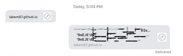 果粉千万小心这条信息，会直接让你的手机死机！