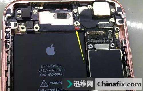 iPhone 6s手机指纹不能用检修思路