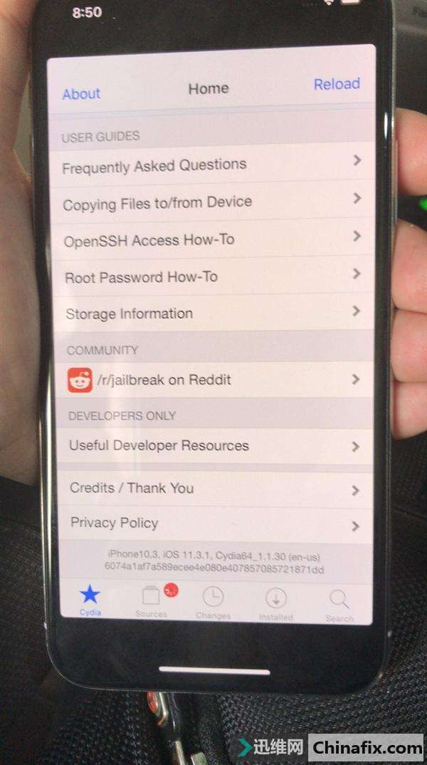 发布仅一周时间！苹果iOS 11.3.1越狱成功