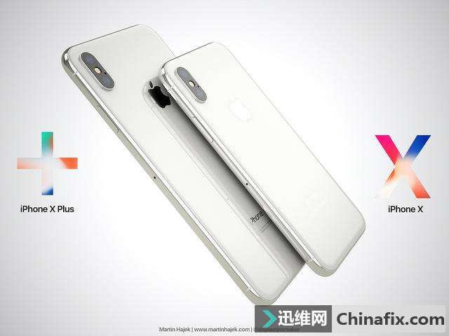 可横屏运用 Face ID，iPhone X Plus尺寸与 iPhone 8 Plus 相当