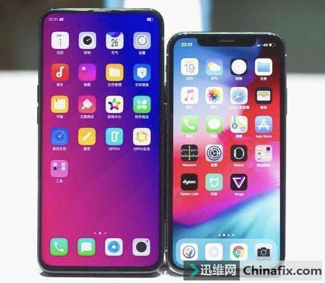 苹果iPhone X不再是最强大的！PPPO Find  X彰显独特魅力！