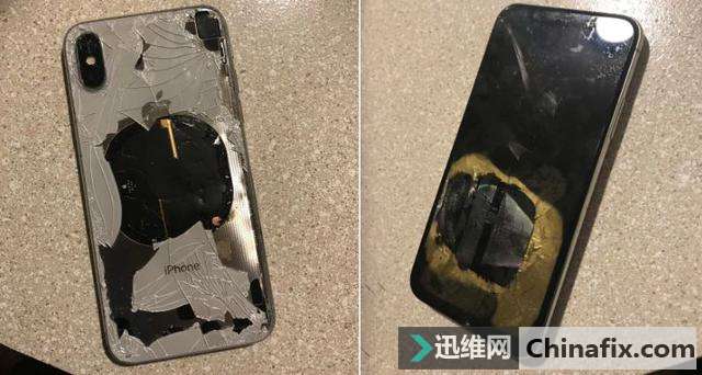 iPhone X系统升级过程中冒烟，苹果称只是巧合