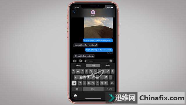 苹果iOS 13滑行键入：掌握一种无比顺滑的新方式