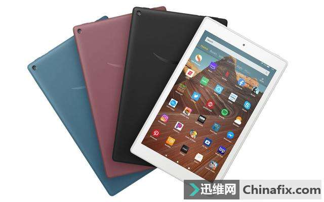 亚马逊发布新Fire HD 10 升级处理器和USB-C