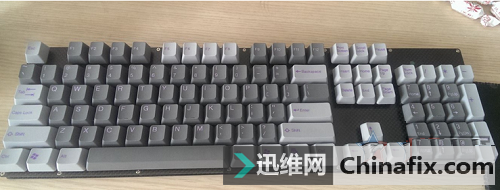 罗技K270改104无线机械键盘