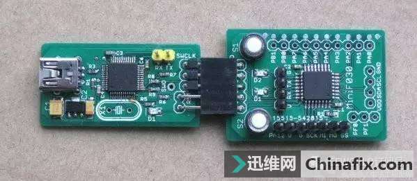 DIY制作：mini STM32F030开发板