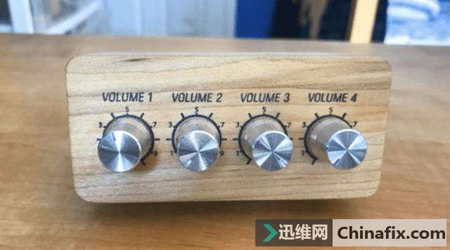 Win混音器硬件版：可手动个别调整音量