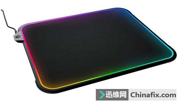 赛睿 发布QcK Prism RGB 双面游戏鼠标垫