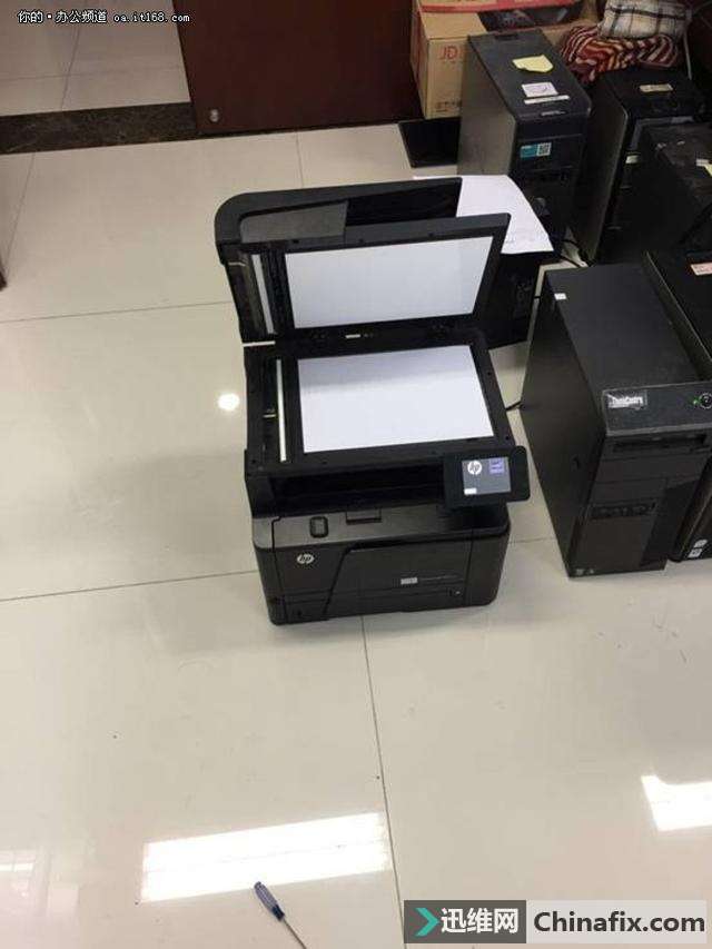惠普M425DN一体机连续打印卡纸问题处理