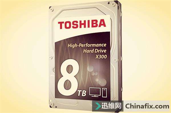 8TB　X300系列机械硬盘来了