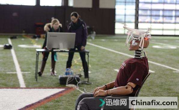 无人机撞到人脸能造成多大的危害？看看便知