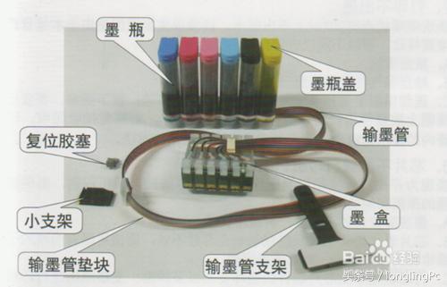 打印机连续供墨系统安装图文教程