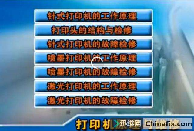针式、喷墨、激光打印机维修教程