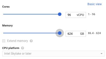 Google Cloud Platform推出96个v处理器和624GB内存配置