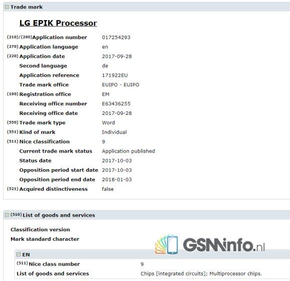 商标文件暗示LG正在规划两款自主芯片