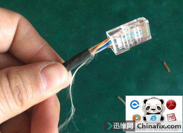 如何制作网线水晶头？