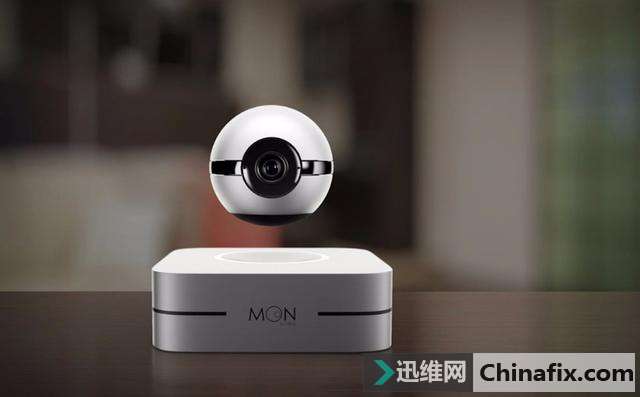 360°无死角 据说世界首创的悬浮摄像头