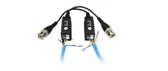 教你如何用双绞网线代替同轴电缆线装监控，布线更简单！