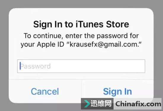 iPhone手机遇到这个提示切忌乱点不然密码会被盗