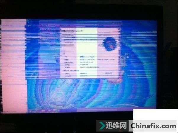 厦门惠普笔记本花屏了如何维修？