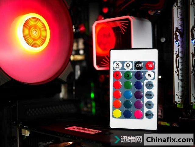 爱国者冰魄T120RGB版CPU水冷散热器 遥控一指百变炫光