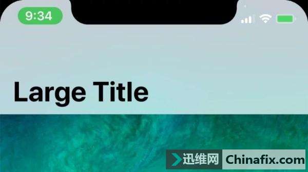 iPhone X状态栏默认不显示运营商名称的怎么修理