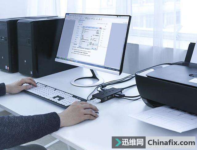 1个顶4个！一套鼠标键盘能这样控制四台电脑主机