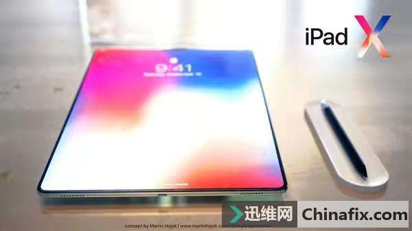 iPad X曝光，和iPhone X有同款刘海，网友：iPhone X的问题它有吗？