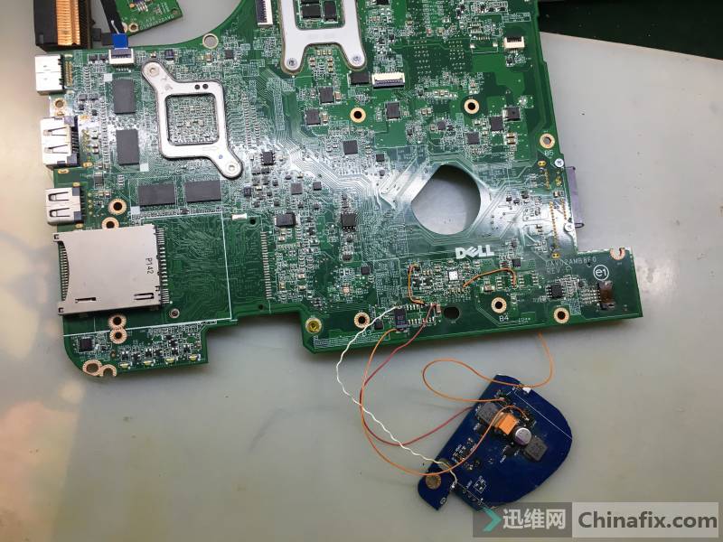DELL N4110笔记本电脑无法开机检修思路一例