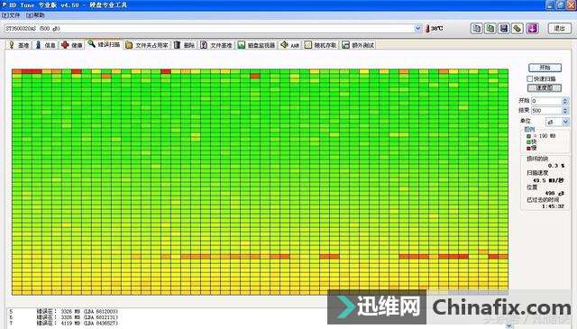 固态硬盘坏块，那么这块硬盘就该扔掉了
