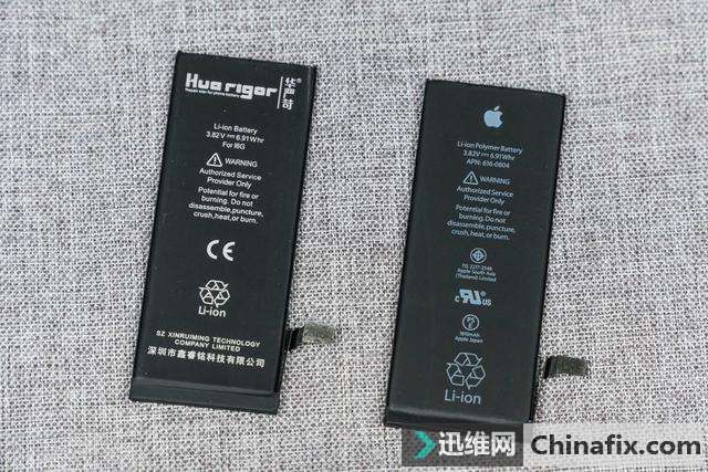 iPhone手机电池的选择之电池的尺寸和做工