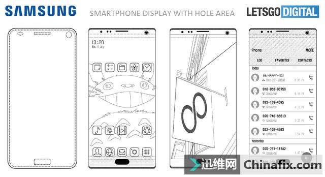 躲过“刘海”，三星准备给OLED屏幕打几个洞