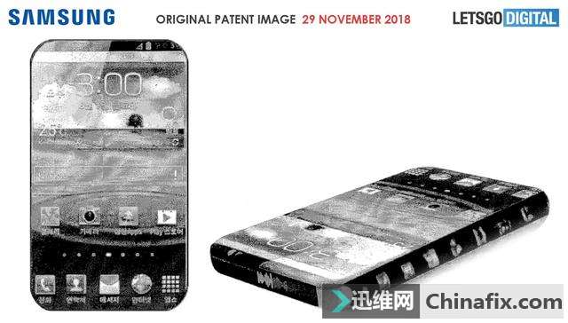 三星无边框屏幕专利曝光：这才是真全面屏，满眼都是屏幕