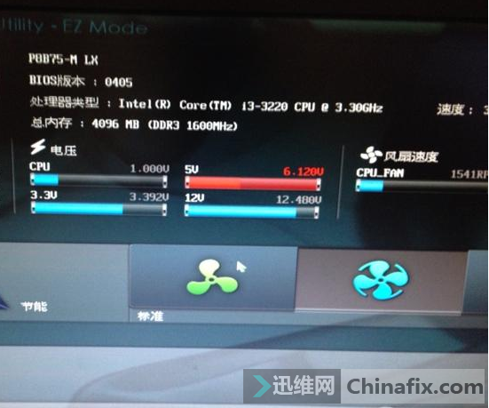 P8B75-M_LX 5V偏高秒杀维修！
