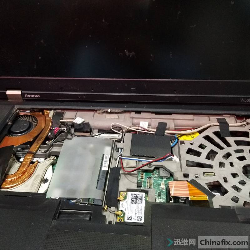 W530白屏维修