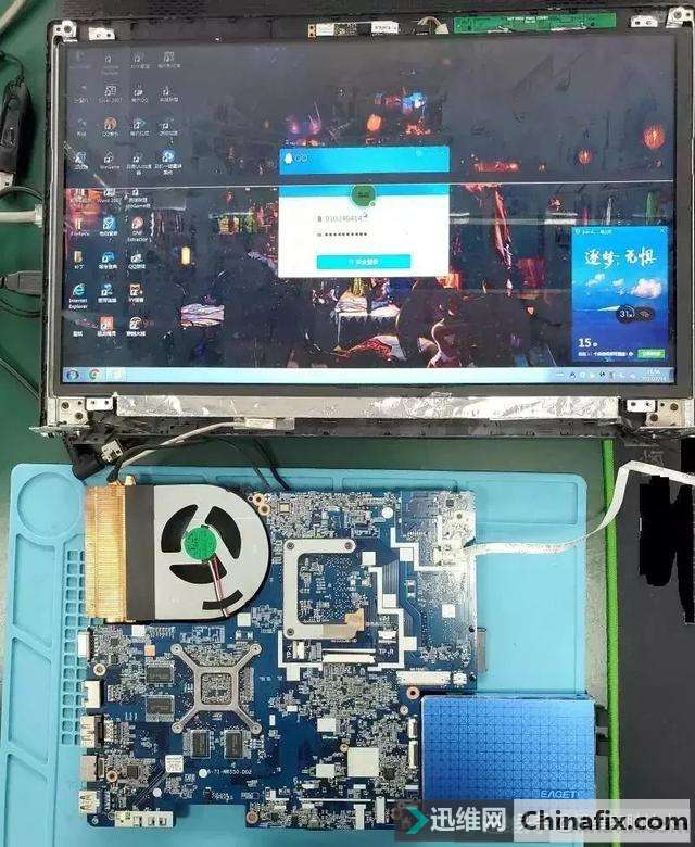神舟战神K650D笔记本奇葩闪屏，二修机差点翻船！漏也不是好捡的