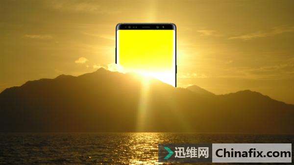 三星Note 8是现在素质最好的手机屏幕幕！你信吗？