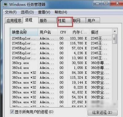 win7任务管理器中怎么查看cpu频率信息教学