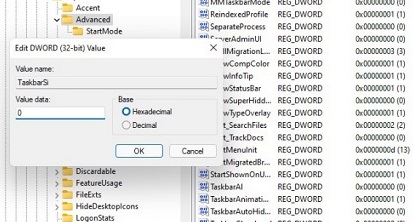 Win11任务栏怎么调大小？Win11任务栏调小的方法