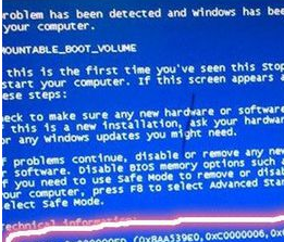 Win10电脑蓝屏错误代码0X000000ED如何维修？