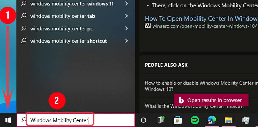 windows移动中心怎么打开？Win11打开windows移动中心的详细步骤