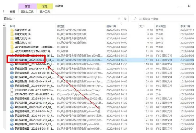 简述怎么恢复删除的数据
