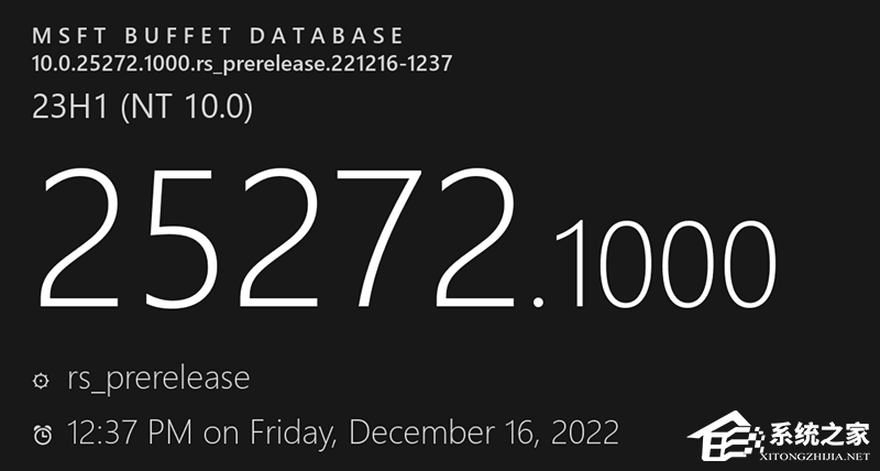 2023首更！微软Windows 11 Insider Preview Build 25272.1000发布！
