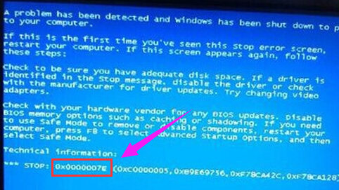 0x0000007e,跟家电维修小编学习解决电脑蓝屏代码0x0000007e