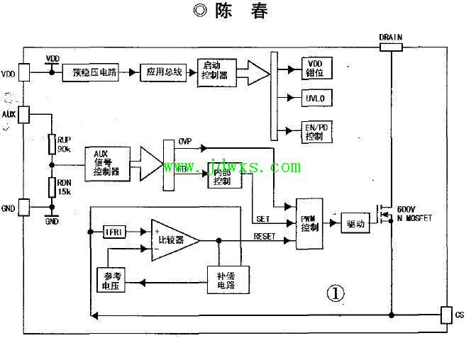 MT7953 5W LED 恒流驱动芯片引脚功能和应用电路图