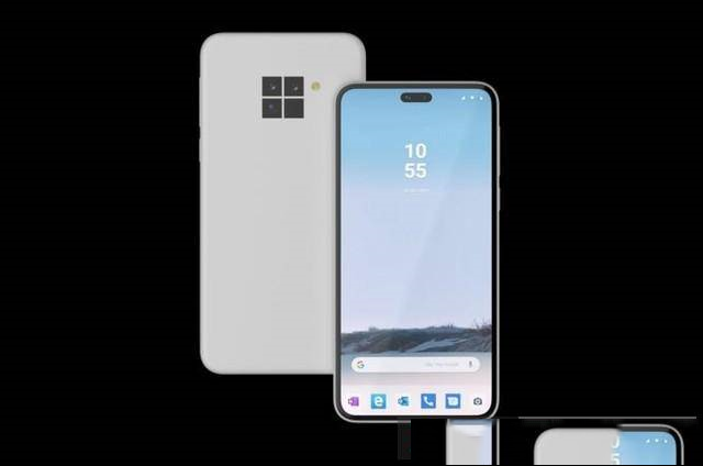 微软SurfacePhone手机曝光：前双摄/比iPhone11好看多了