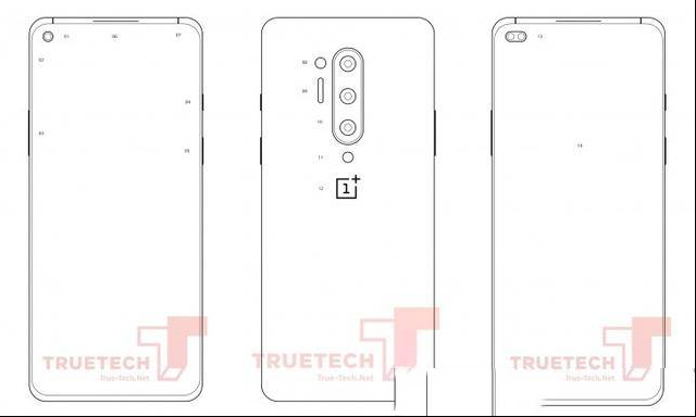 OnePlus8/Pro官方PDF图曝光：前置单/双打孔摄像头